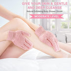 Yiclick Heavy Exfoliating Gloves, Exfoliating Body Scrubber - Image 2