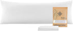 DOWNSTORIA Body Pillow Cover, Ultra Soft Microfiber Long Pillowcase, Envelope by DOWNSTORIA