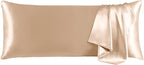 THXSILK Set of 2 100% Mulberry Silk Pillowcase by THXSILK