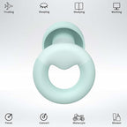 JUSTRVN Ear Plugs for Sleeping, 2 Pairs of Reusable Earplugs for Noise - Image 2