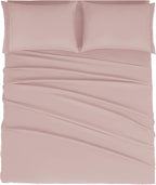Mejoroom Bed Sheets Set, Extra Soft Luxury Full Sheets - Image 2