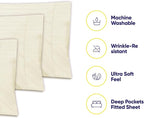 Dobby Stripe Queen Sheets - Image 3