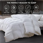 Luxurious Queen Size Goose Down Fiber Waterfowl Feather Fiber Comforter - Image 5