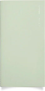 Cloth & Paper Travel Notebook | Weekly Planner Graph – Matcha | A5 Slim Weekly by ClothandPaper