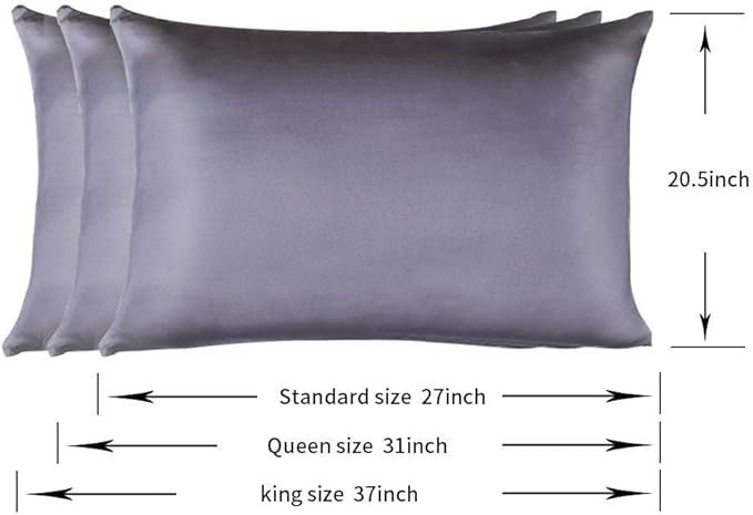 Jocoku 100% Mulberry Silk Pillowcases Set of 2 - Image 8
