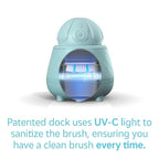 Tao Clean Ona Diamond Orbital Facial Brush and Cleansing Station – Robin's Egg - Image 3