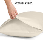 Warmstar Cotton Body Pillow Cover 1 Pack, 600 Thread Count Body Pillow case - Image 3
