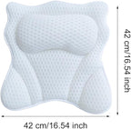 Bath Pillow, Ergonomic Bathtub Pillows - Image 5