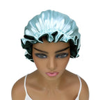 Adjustable Silk Satin Bonnet Hair Care Caps - Image 4