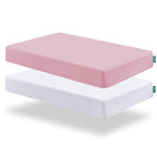 Biloban Crib Sheets Fitted, 2 Pack Crib Sheet Fits by Bilobanbabybedding