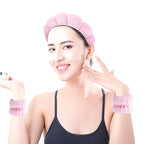 SPA Headbands for Washing Face Makeup Scrunchies Hair Tie Hair Band Women - Image 4