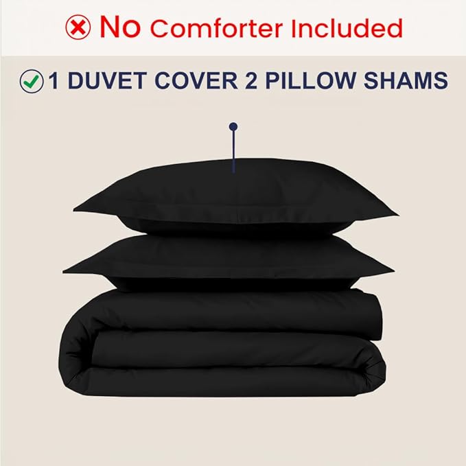 Kotton Culture 3 Pc California King Duvet Cover Set-100% Egyptian Cotton 600 - Image 2