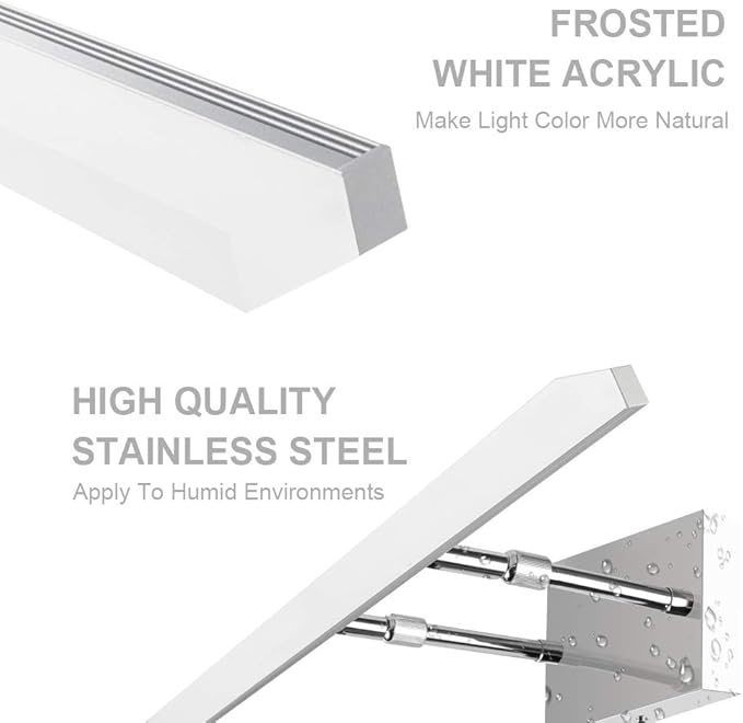 Aipsun 40in Dimmable Modern LED Vanity Lights - Image 6