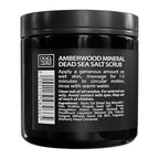 Salt Body Scrub Amberwood For Men – Moisturizes, Exfoliates & Nourishes Skin – - Image 7