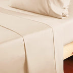 2-Pack Cotton TwinXL Flat Sheet Only, 600 Thread Count 100% Egyptian Cotton Top - Image 4