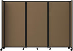 Versare Room Divider 360 Portable Wall Partition | Folding Panels | Large by VERSARE