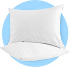 Avalon Bedding Pillow Cases Standard Size White Pillow Cases Set of 2 Cotton - Image 8