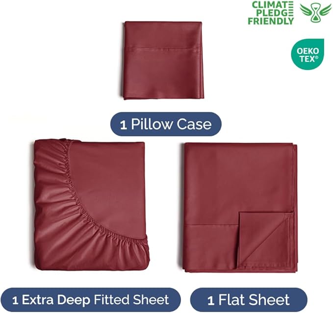 Extra Deep Twin Sheet Set - Image 2