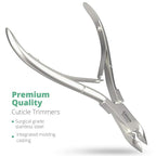 Professional Cuticle Trimmer Nail Cuticle Cutter Stainless Steel Cuticle Nippers - Image 4