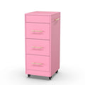 Salon Trolley Cart with Wheels, 3-Drawer Rolling Hair Styling Station, Mobile by OmySalon