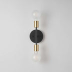 Globe Electric 52085 10" 2-Light Reversible Vanity Wall Light, Matte Black - Image 8