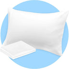 Avalon Bedding Pillow Cases Standard Size White Pillow Cases Set of 2 Cotton by Avalon+Bedding