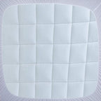 WhatsBedding Waterproof Mattress Pad Twin XL Size Cotton Top Down Alternative - Image 8