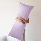 WishSmile Body Cooling Pillowcase Long Pillow Case Breathable Cool Silky Soft - Image 5