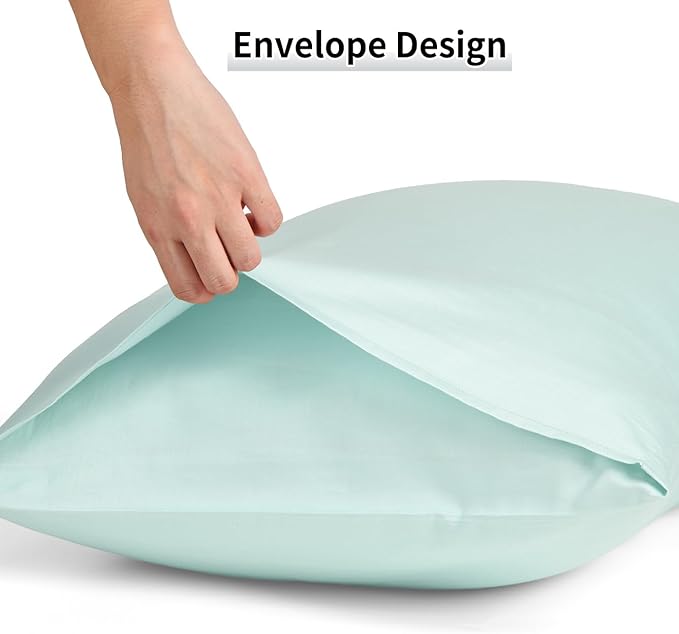 Warmstar Cotton Pillow Cases Queen Size Set of 2, 600 Thread Count Pillowcases - Image 5