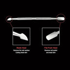 6PCS Cuticle Pusher Set, Stainless Steel Cuticle Remover Kit, Cutter and - Image 5