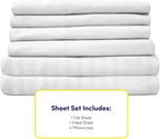 Dobby Stripe Queen Sheets - Image 4