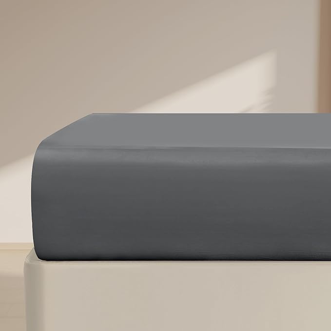 FreshCulture California King Fitted Sheet Only – Premium Hotel-Quality Fitted by FreshCulture