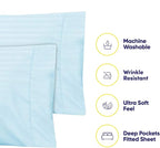Dobby Stripe Queen Sheets - Image 3