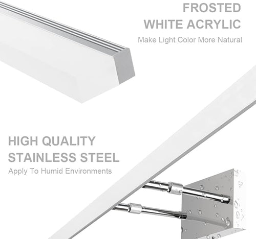 Aipsun 48 inch LED Vanity Lights Adjustable Bathroom Wall Light Fixtures - Image 2