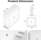 Sujeet Night Light, Night Lights Plug into Wall 4-Pack, Nightlight Plug in - Image 6