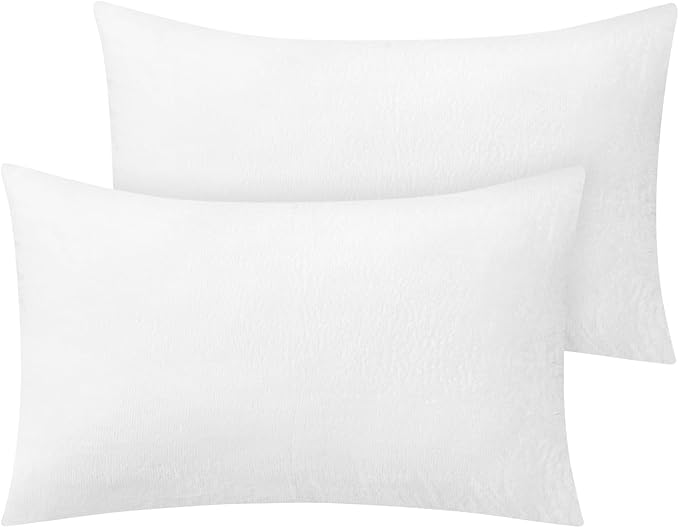 BEDELITE Flannel Pillowcases Standard Set of 2, Super Soft Fleece Pillow Case by BEDELITE