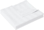 Cotton Twin Flat Sheet Only, 600 Thread Count 100% Egyptian Cotton Top Sheet by ZaizaiHome