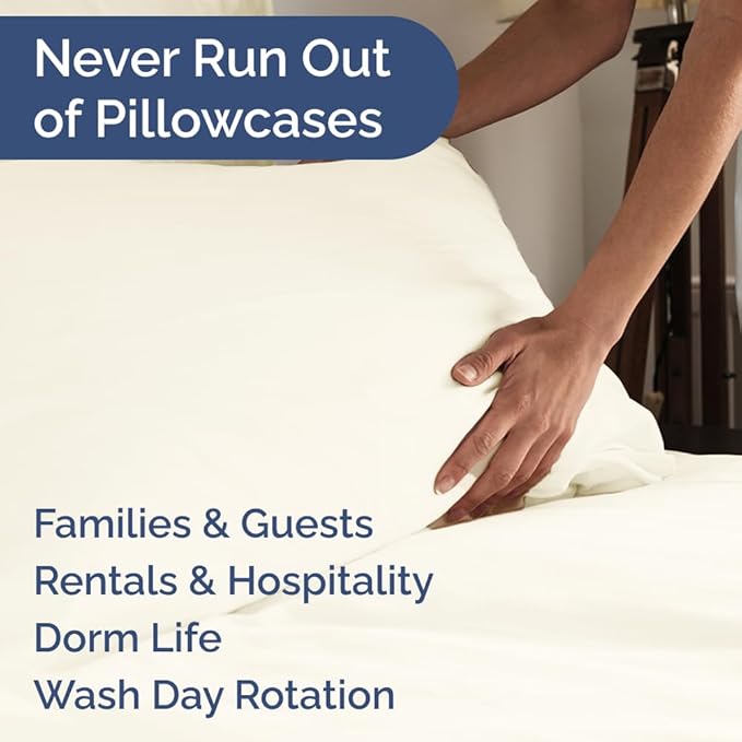 Queen Pillow Cases Set of 10 - Image 5