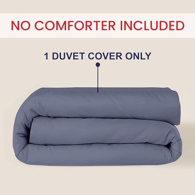 Kotton Culture 1 Pc 120"x120" Duvet Cover Super King Plus/Super Oversize King - Image 2