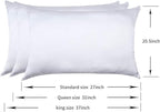 Jocoku 100% Mulberry Silk Pillowcases Set of 2 - Image 6