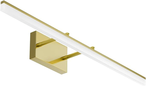 Aipsun 31.5inch Brushed Brass Bathroom Vanity Light Fixtures Modern LED Light by Aipsun