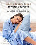 Set of 4 Pillow Cases King, 800 TC 100% Egyptian Cotton, Silky Soft Sateen - Image 4