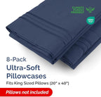 King Pillow Cases Set of 8 - Image 2