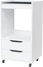 Medical Carts with Wheels, Crash Cart Ultrasound Trolley with Non-Slip Pads - Image 2