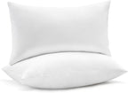 puredown® Feather Down Pillows, Queen Size Hotel Collection Pillow Inserts by Puredown