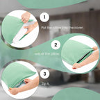 EVOLIVE Body Pillow Cover 21"x54", Ultra Soft Microfiber Pillowcase - Image 5
