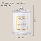 Chloefu LAN Warm Amber Candle, Scented Candles Gifts - Image 2