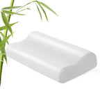 Cooling Contour Pillowcase- Rayon Derived from Bamboo Contour Cervical Neck by ELIBABA