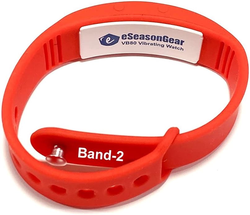 VB80 12 Alarm Vibrating Watch, Silent Vibration Shake Wake ADHD Medication by Unknown