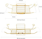 PLKO Bathtub Tray, Stainless Steel Shower Bathtub Caddy Tray - Image 3